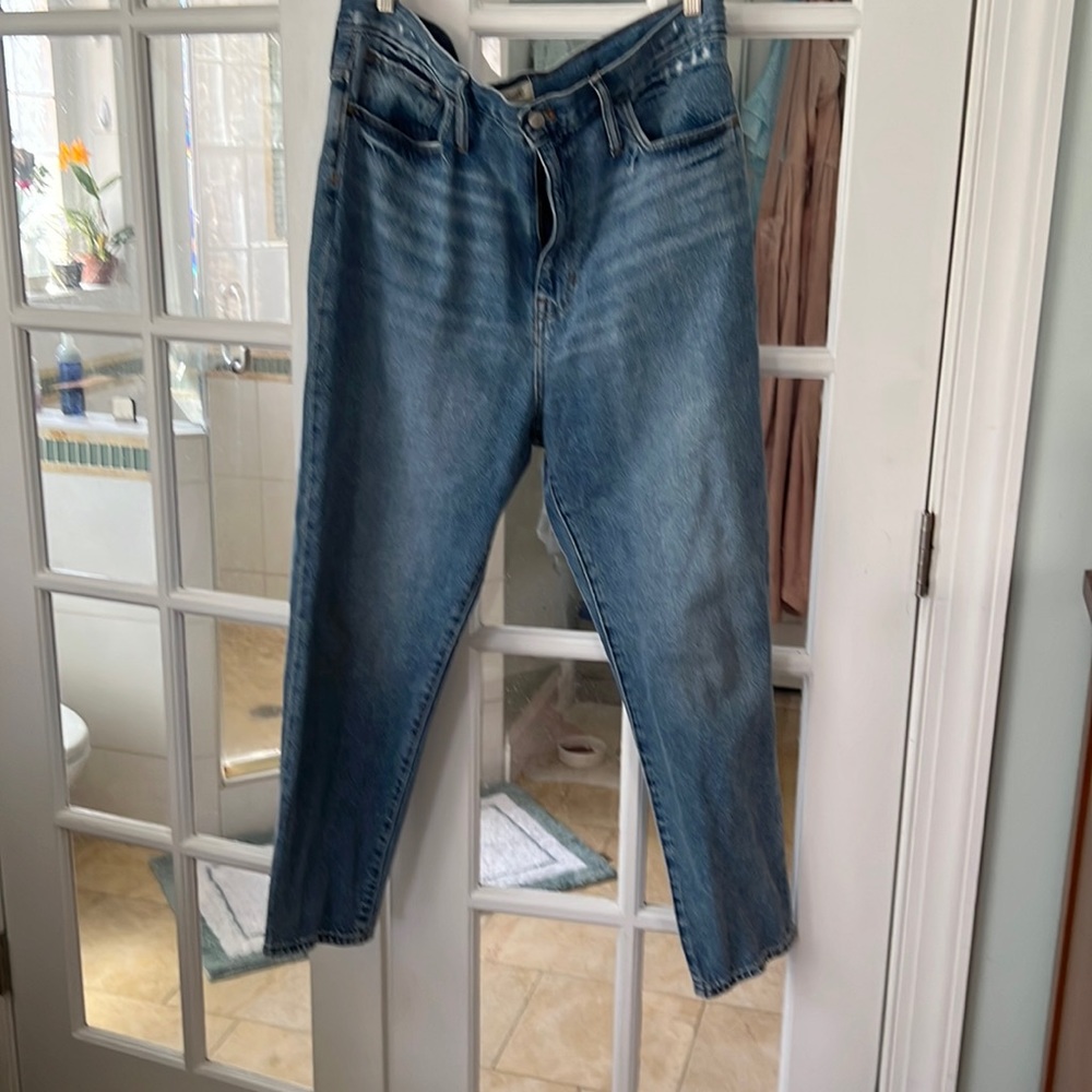 Madewell New without tags. Momjeans 33R